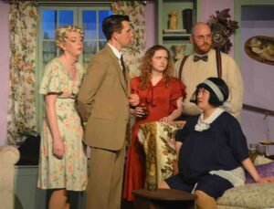 Alyssa Linnane as Deidre, Nathan Ahlgrim as Beau, Olivia Benden as Sylvia, Robert Brafford as Richard, Cate Jo as Marjorie & Nathan Morris as Clarke